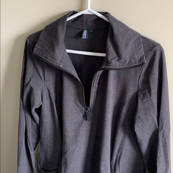 ROOTS Workout Pullover Sweater Jacket - Picture 3 of 6